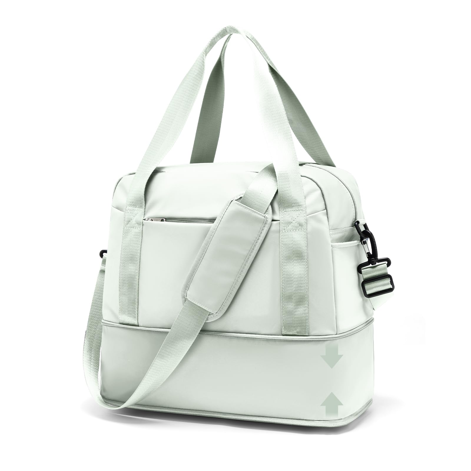40x20x25 Ryanair Borsa da Viaggio Bagaglio a Mano Borsone da Viaggio Espandibile Borsa Palestra Borsone Palestra Valigia Borsa da Weekend Borsone Valigia Borsa a Mano,P5-Verde menta
