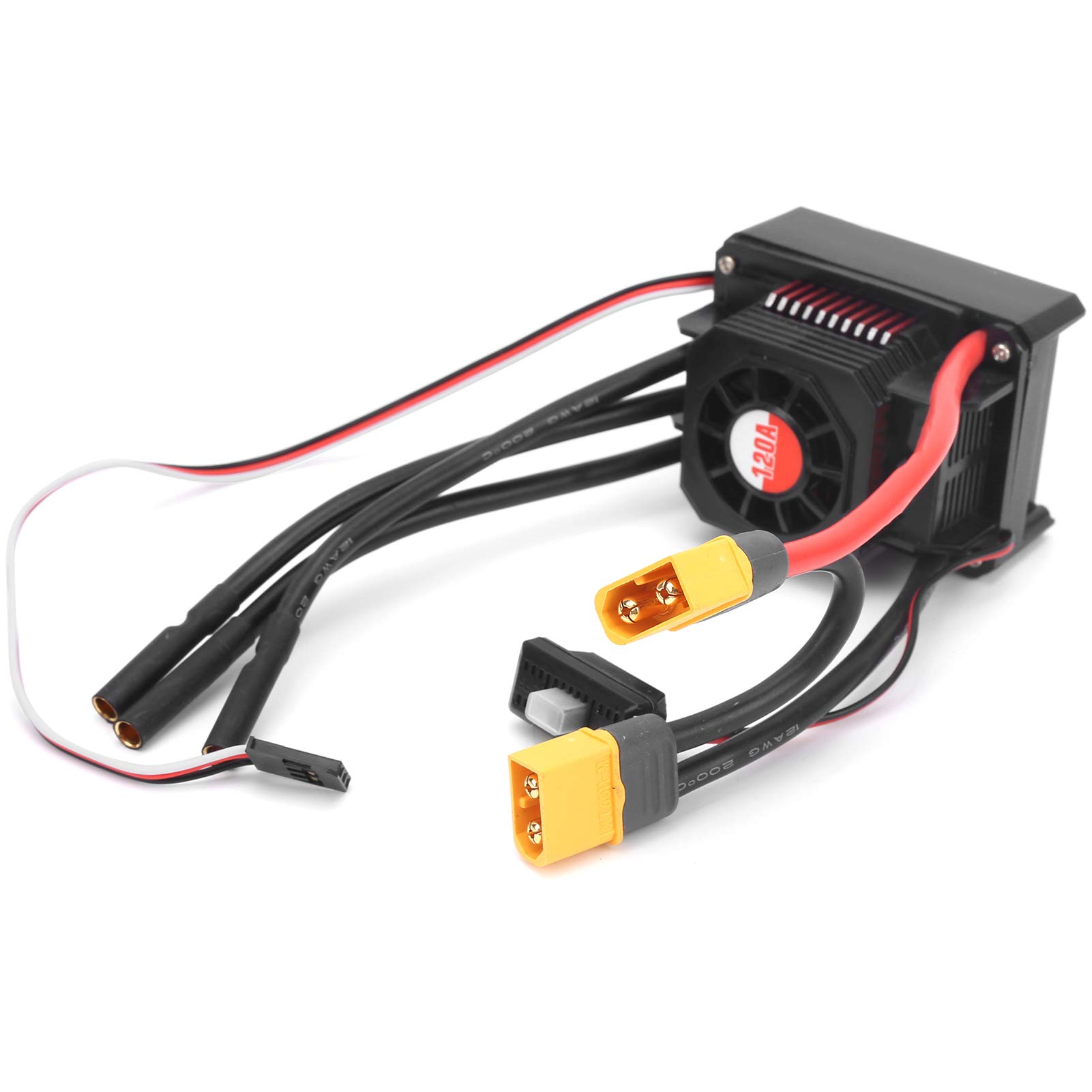 Controlador de Velocidad Eléctrico 120A con Conectores XT60
