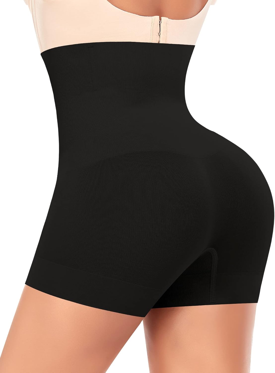 Werena Seamless Shaping Boyshorts Panties for Women Slip Shorts Under Dress Shapewear Shorts Tummy Control Underwear - Image 2