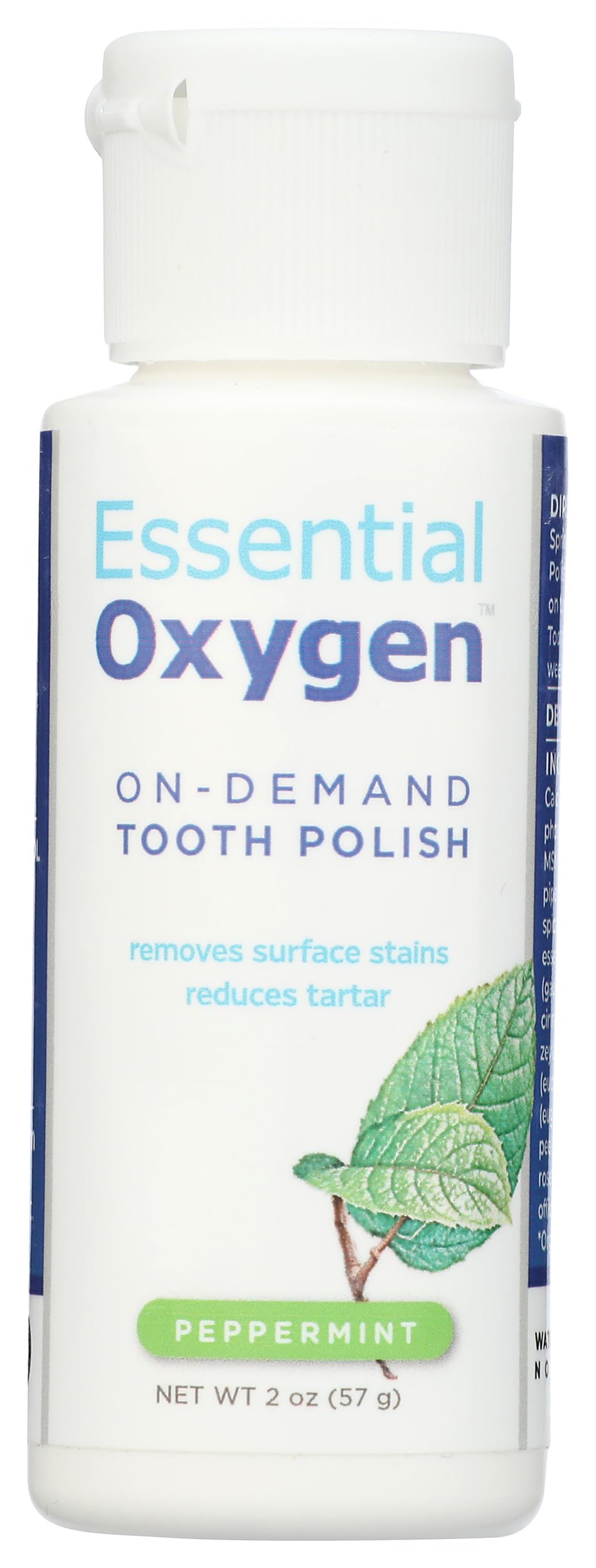 Organic Mint Tooth Polish, 2oz