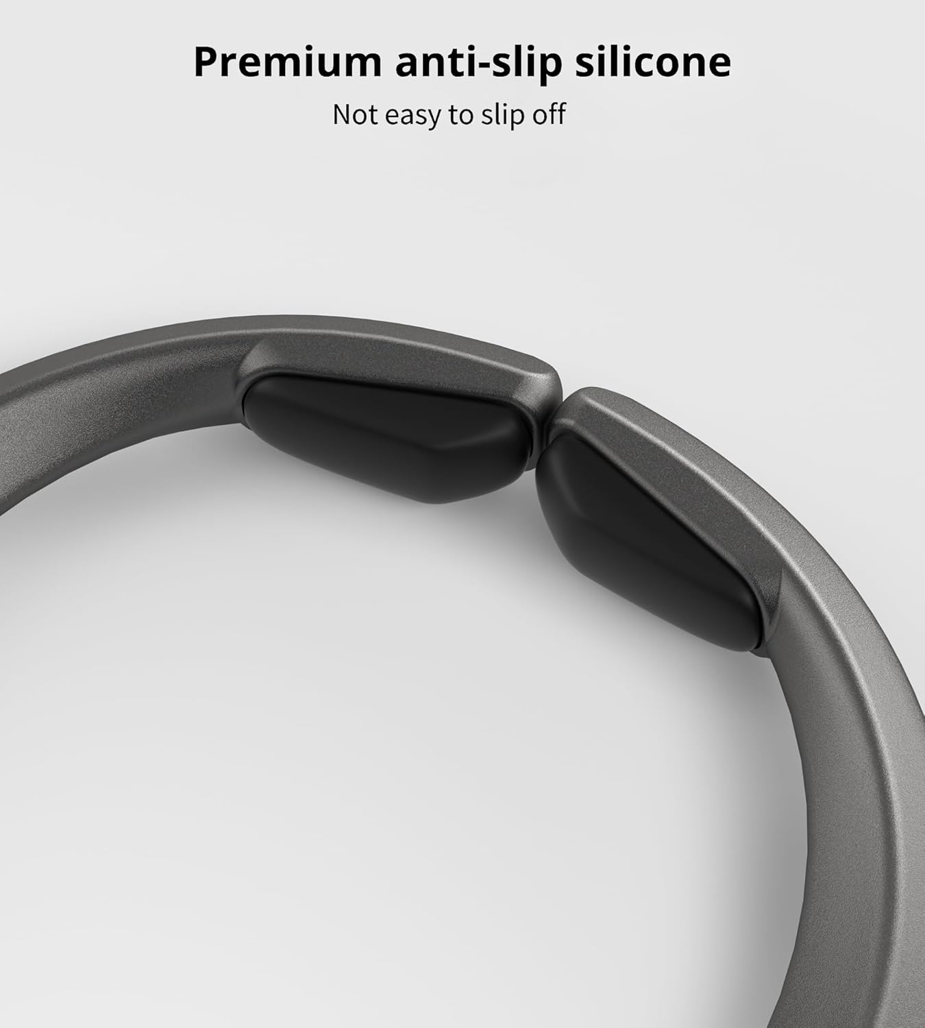 enGMOLPHY Bag Hook Hanger, Holds Up to 33LB, Purse Holder for Desk, Under Table Bar Handbag Hanger - Stylish Storage Hook - Gun Metal - Image 2