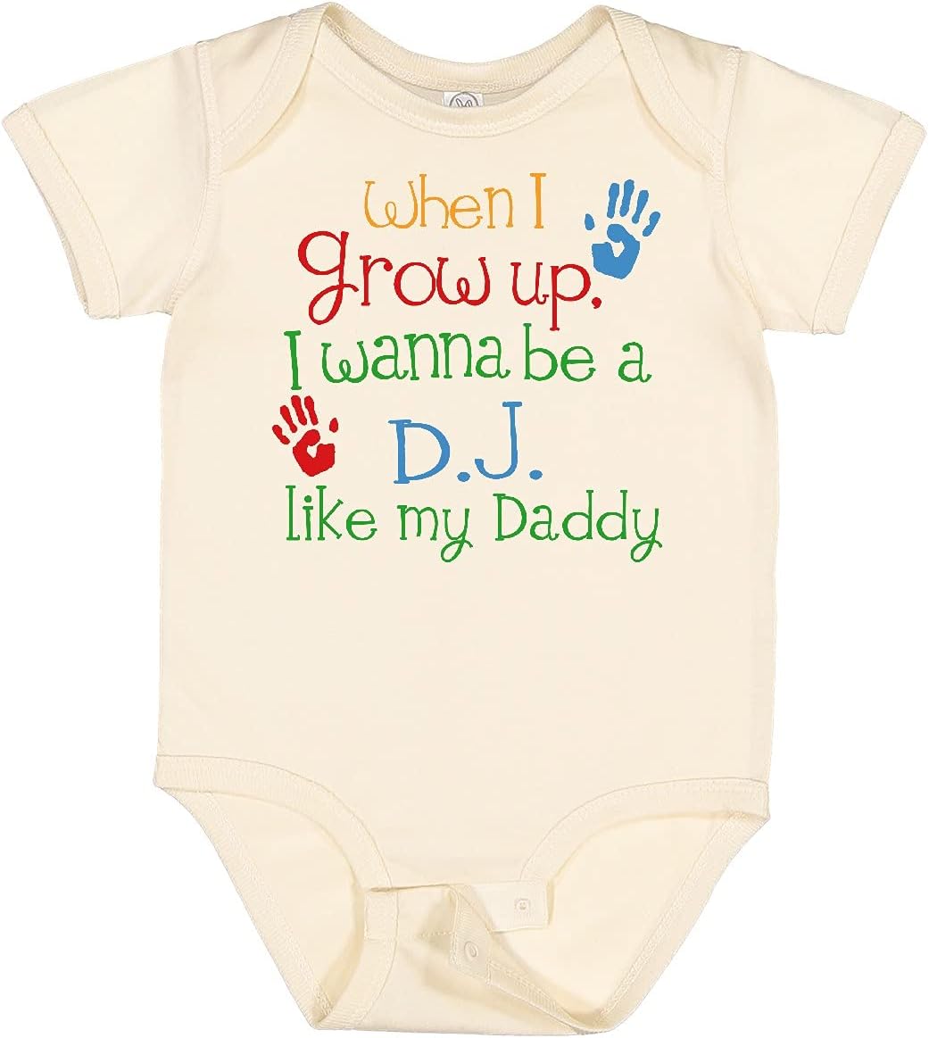 inktastic Dj Like Daddy Baby Bodysuit