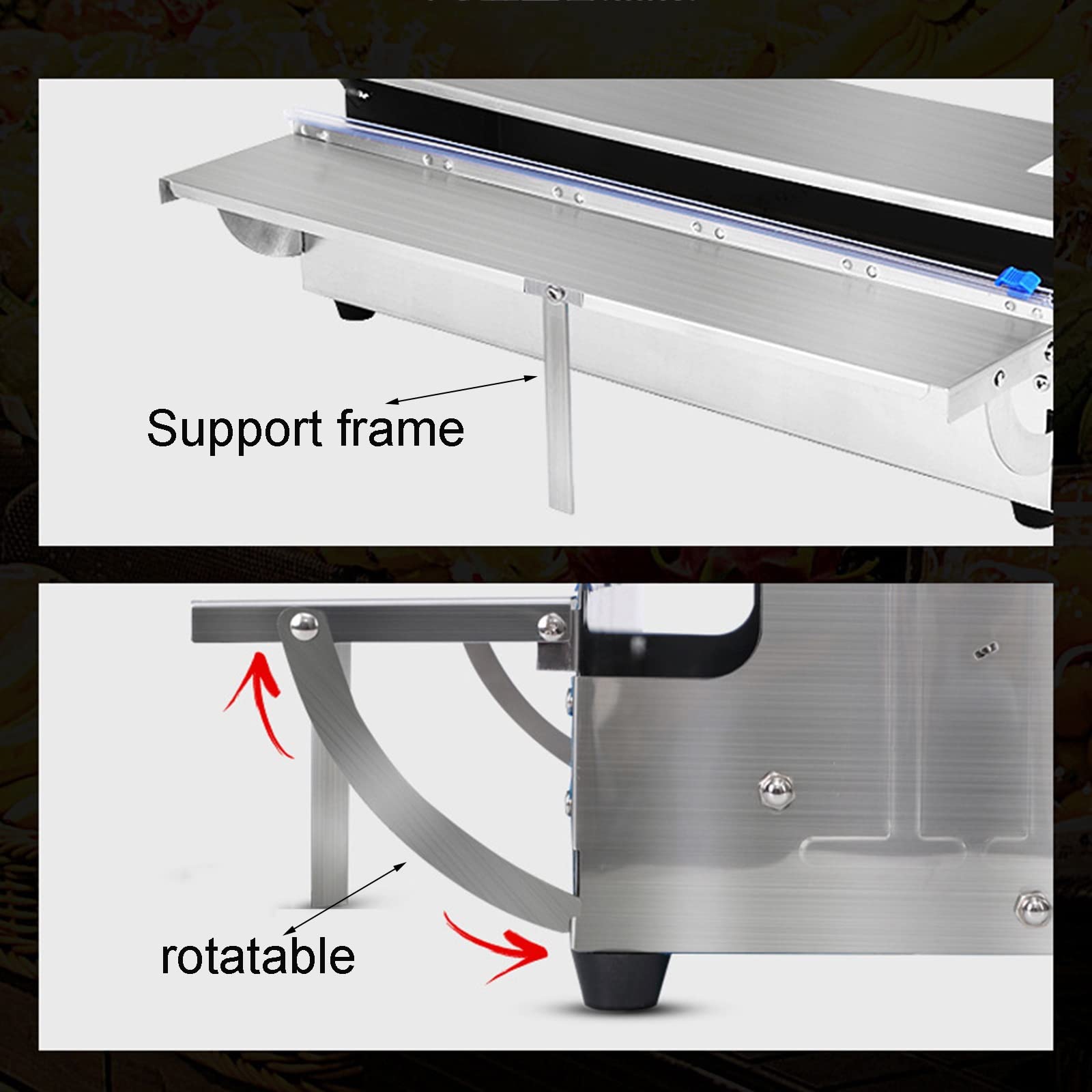 フィルム?カッター ディスペンサー、スライド?カッターが付いている再使用可能なディスペンサー、スーパーマーケットの世帯の新しい包装のために適したステンレ Amazon｜プラスチックラップカッター、スライド カッターが付いている