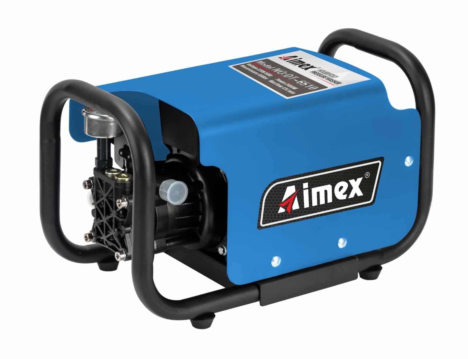 Aimex DT-6510 Electric High Pressure Washer | with Copper Winding | with Hose Pipe | Foam Bottle (2400W) | Copper Winding for Cleaning Car.