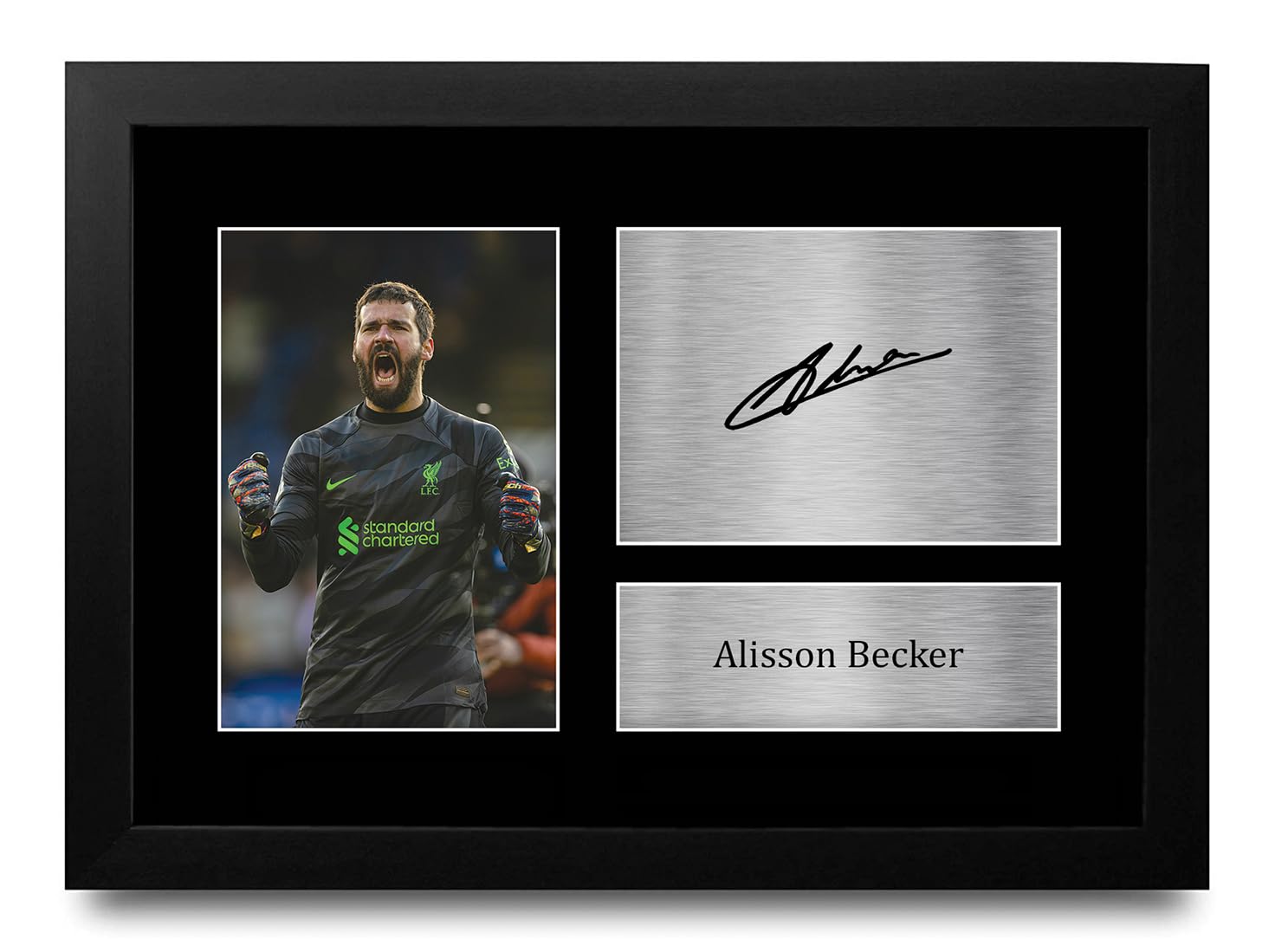Amazon.co.jp: HWC Trading フレーム入り Alisson Becker ギフト