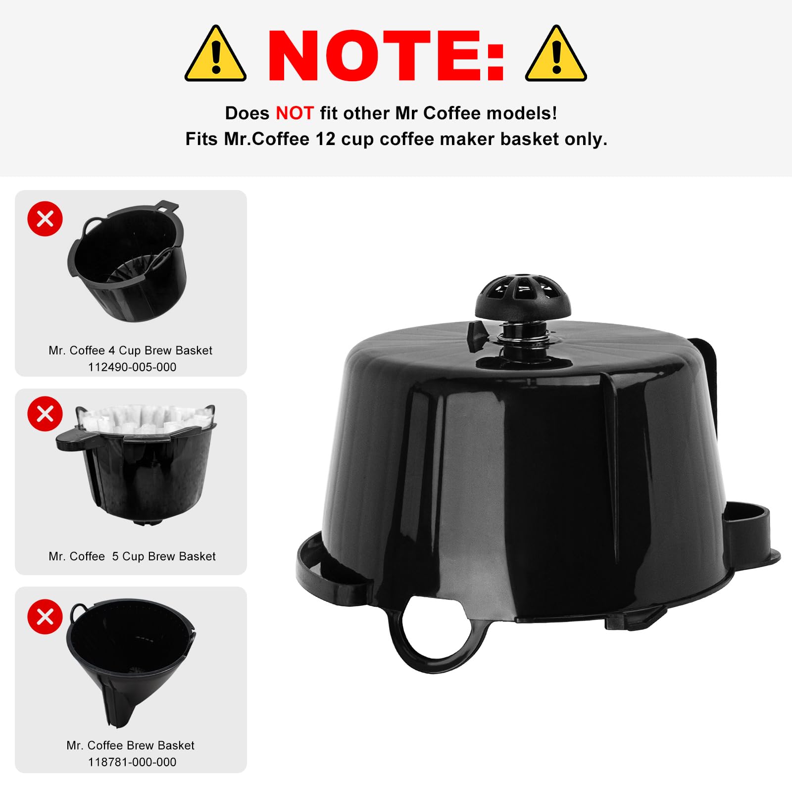 Amazon.com: Coffee Maker Brew Basket Replacement Mr. Coffee Filter
