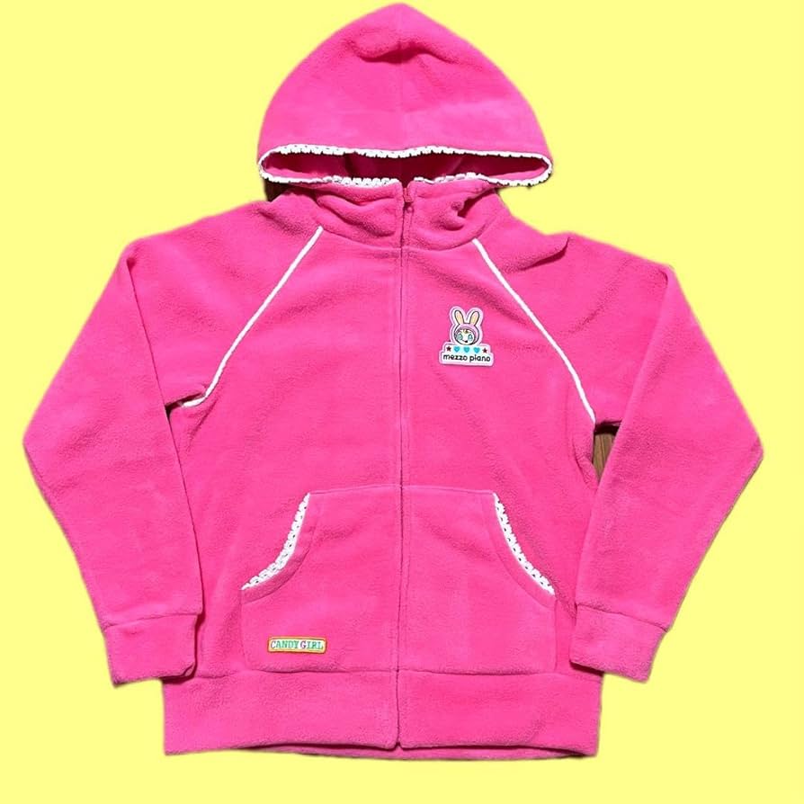 Amazon.co.jp: メゾピアノ ピンク×ベリエちゃん フリース
