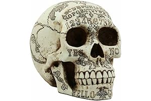 Ebros Paranormal Ouija Spirit Medium Skull Figurine