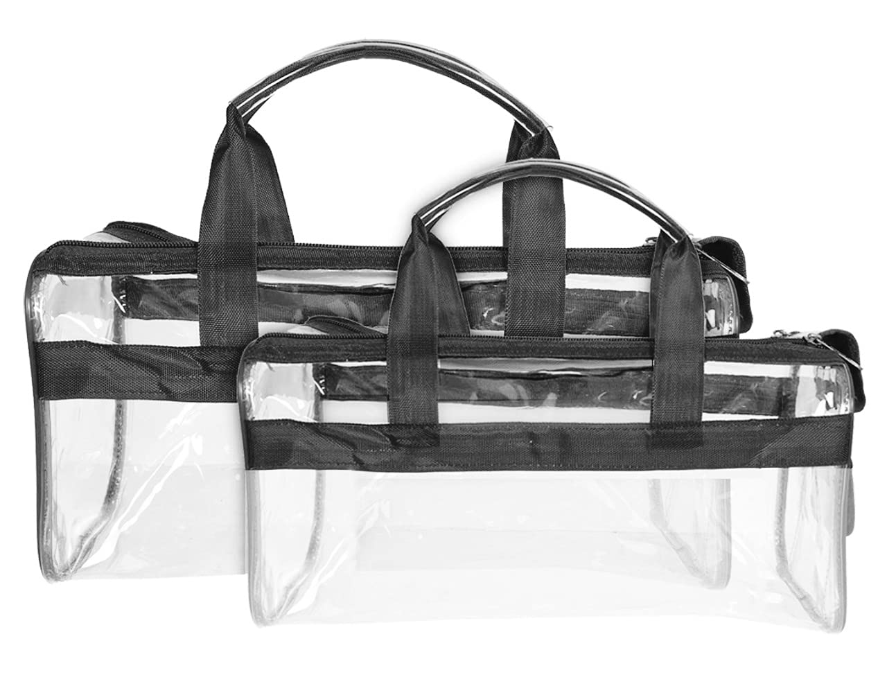 Sturdy International Black Duffel Bag, Waterproof, Lightweight, Transparent, Three Compartments, Laptop Compartment, Rain Cover-image-43