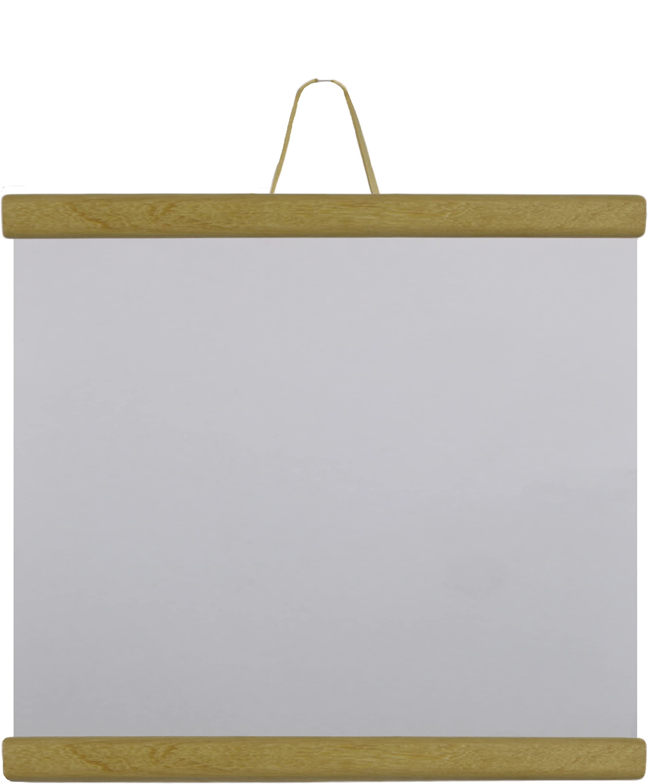 Cadre Poster Magnétique 70 Cm Lanpn - Support Affiche Bois Naturel Sans Percage