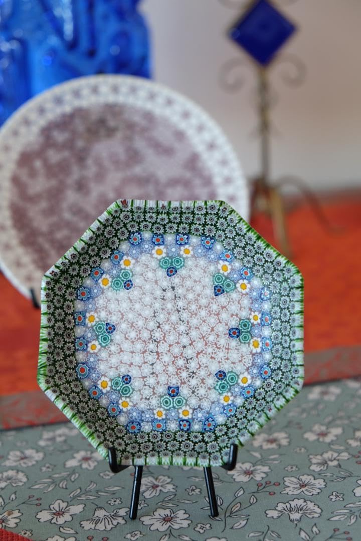 ベネチアンガラス ヴェネチアングラス ミルフィオリ プレート お皿