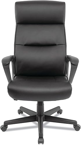 Miniatura 1 de Alera Alera Oxnam Series Silla de trabajo de respaldo alto, soporta hasta 275 libras, altura del asiento de 17.56 a 21.38 pulgadas, asiento