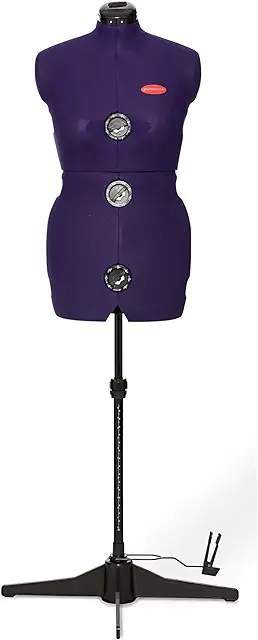 Prymadonna Taille M Mannequin de Couture Violet Réglable
