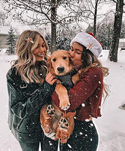 Christmas Hair Clips Rhinestone Xmas Bell Hairpins Festive Christmas Snowflake Hair Clips Holiday Hair Barrettes New Year Gift Christmas Decor #TOP3