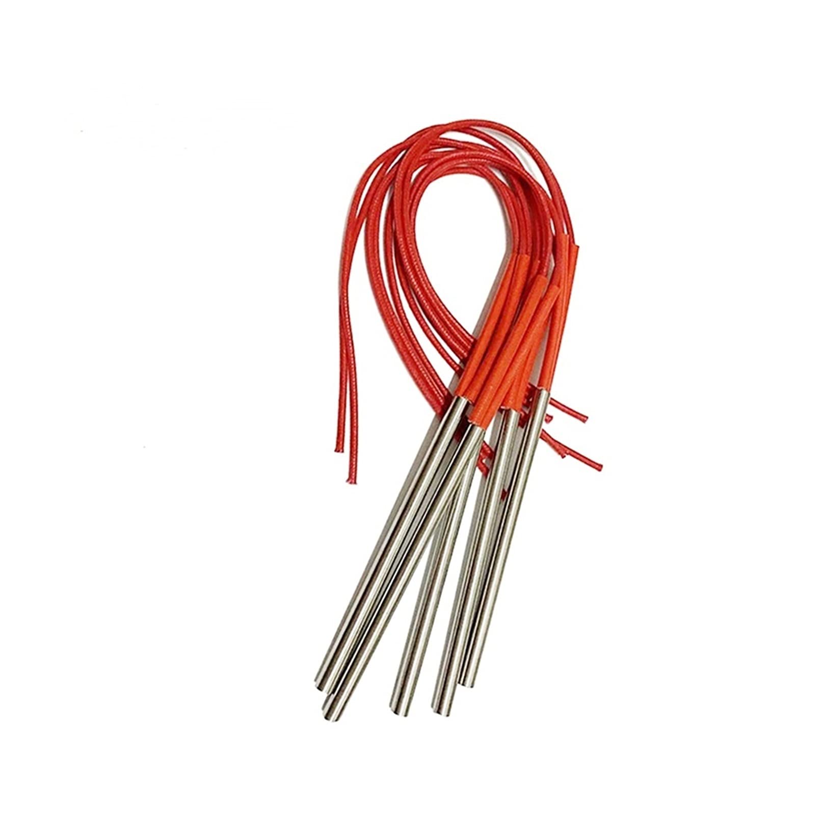 yaoqijie 5 pz Elemento riscaldante tubolare 10 mm diametro tubo 10 mm resistenze elettriche Elemento riscaldante a cartuccia Regolazione per macchina imballatrice lasting(250 W 10 x 120 mm)