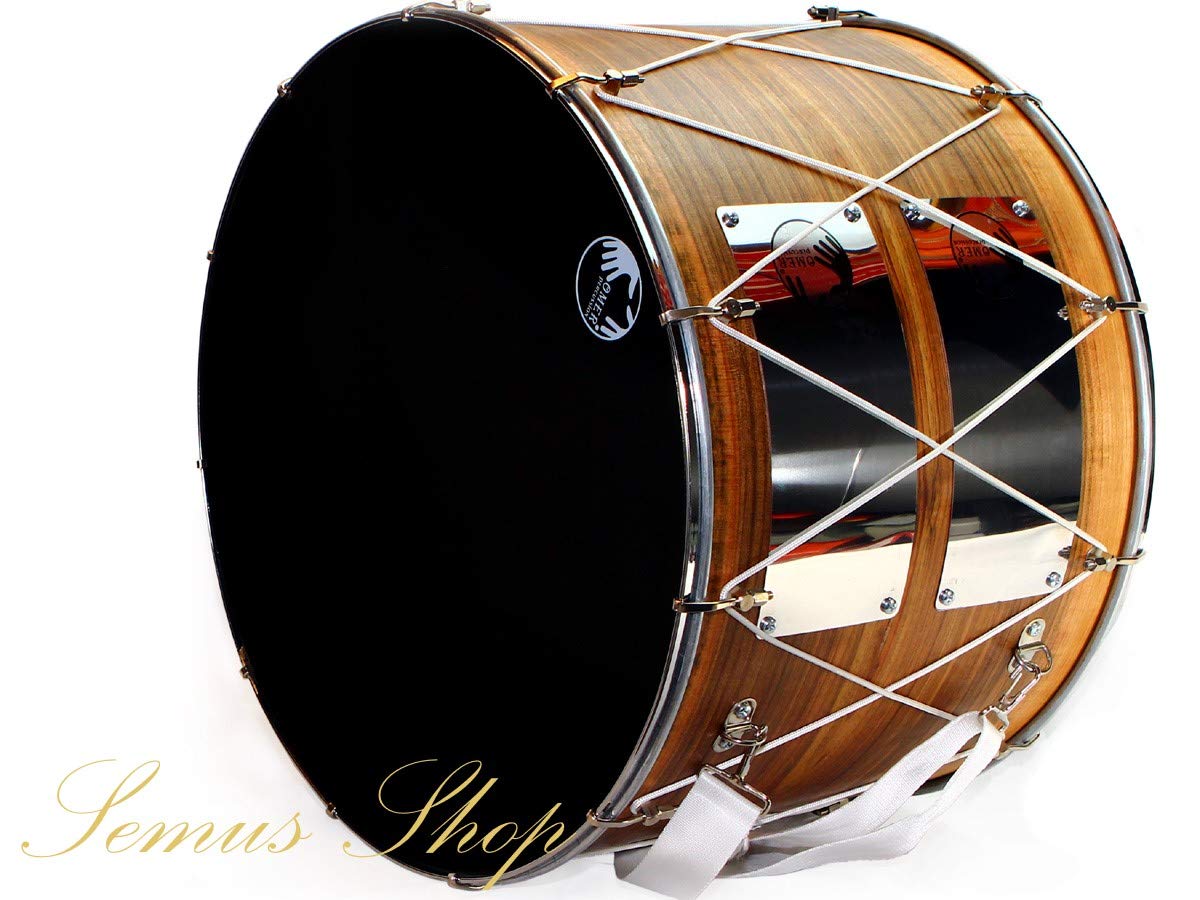 Orientalische Profi 51 cm. DAVUL Dhol Schlagzeug NUSSBAUM 100% Handmade (30)