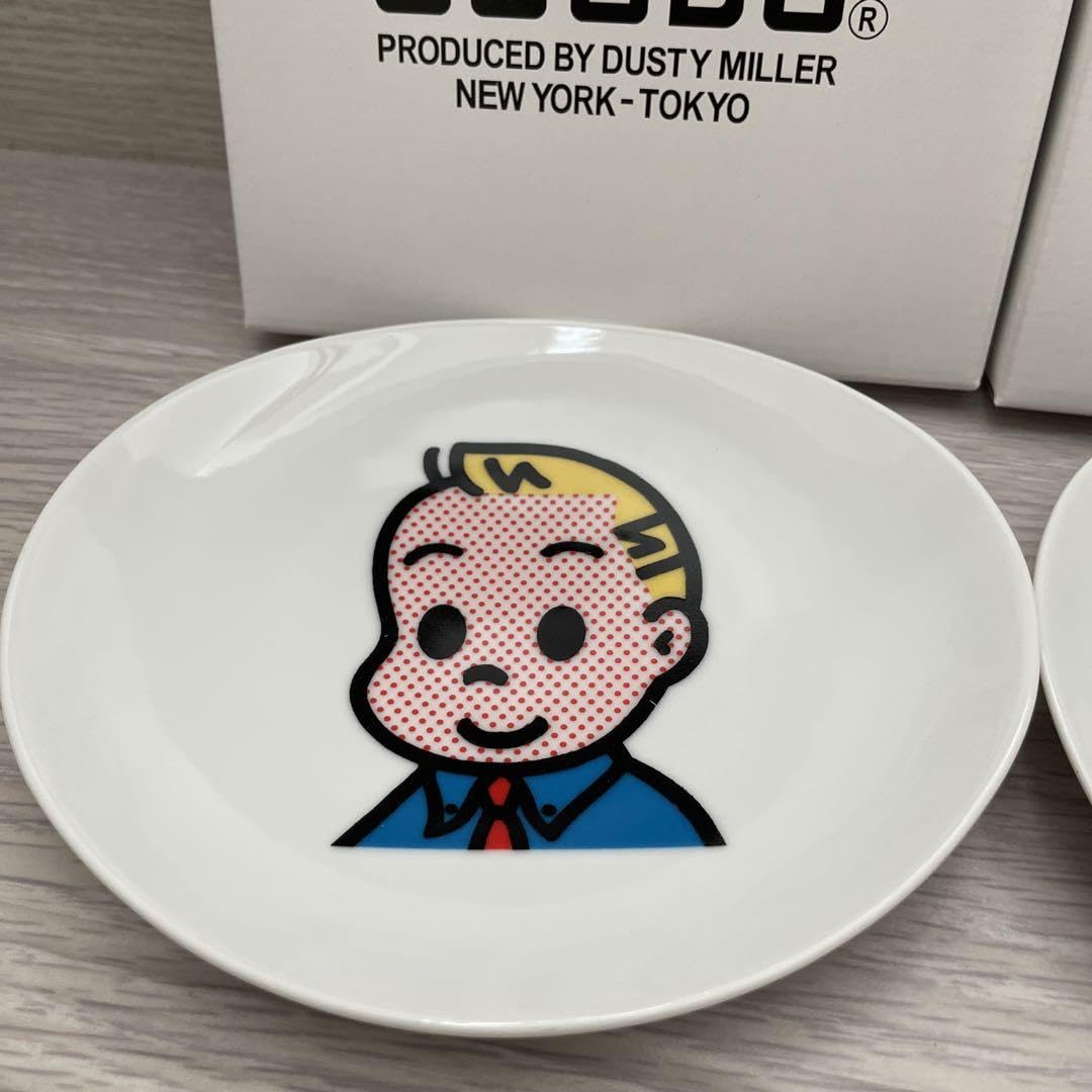 オサムグッズ　原田治　当時物 大皿　ダスティミラー製　非売品　レア オサムグッズDUSTY MILLER 大皿原田治