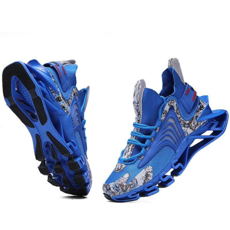 Image of Sneakers Shoes for Men Running Shoe Mens Trail Air Fashion Sport Man Athletic Men's Basketball Walking Casual Hiking Male Black White Blue Size Runner Breathable Women Boys Kids