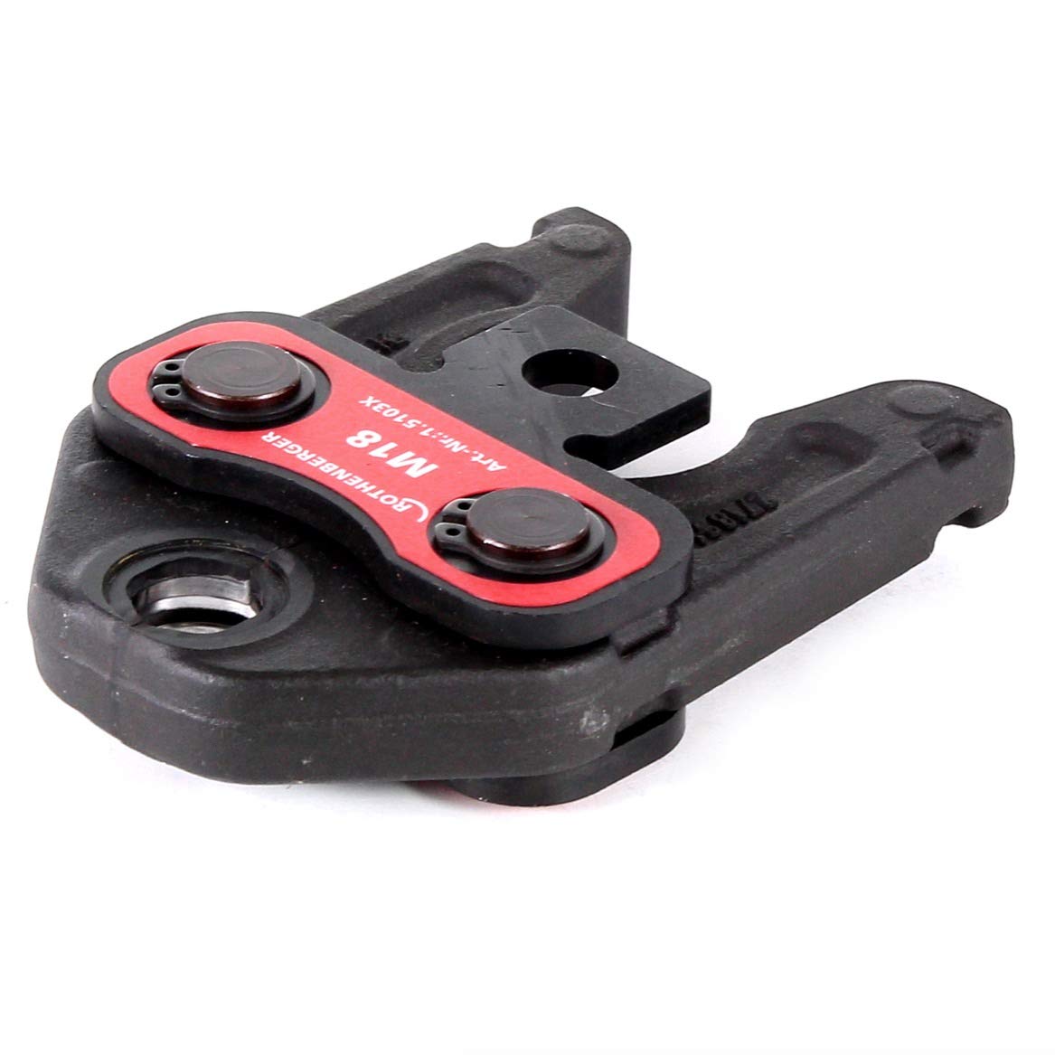 ROTHENBERGER Pressbacke Standard, M Pressbacken Kontur, 18mm Arbeitsbereich Durchmesser | 015103X | Pressbacke, Presszange, Pressbacke für Pressfittinge