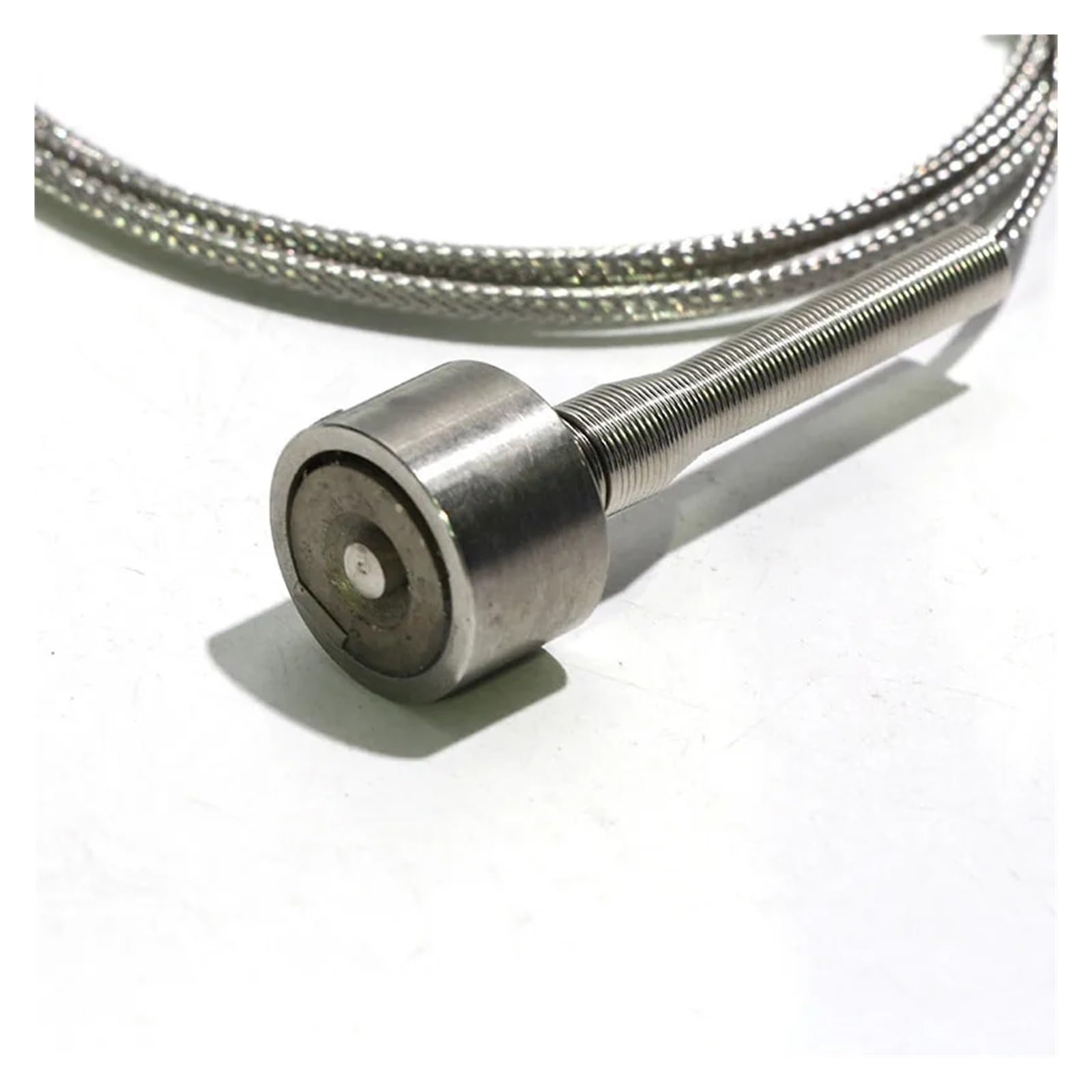 Wasserdichte geerdete Thermoelementsonde vom Typ K, 1PC U-förmige Schnittstelle K-Typ starkes magnetisches Adsorptionsthermoelement 0-350 Grad mit abgeschirmtem Edelstahldraht(Cable Length 1m)