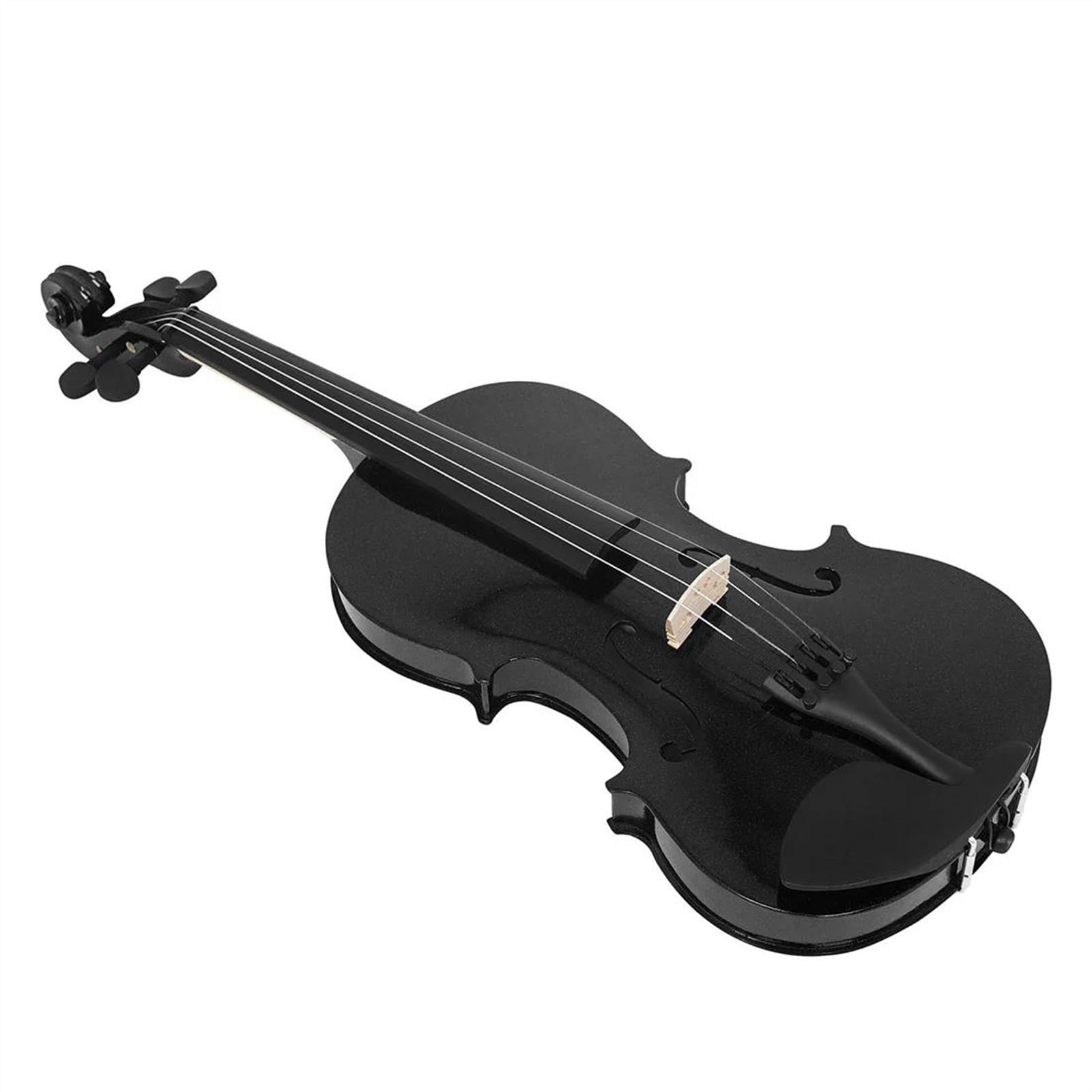 Violine Violine Schwarz Massivholz Violinenset