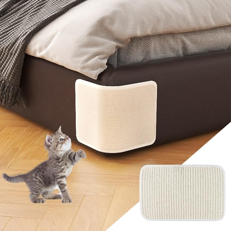 Almohadilla rascador de sisal natural para gatos, sofá, cama, muebles, protector de esquina para gatos de interior, funda de sofá, almohadilla de disponible en Yaxa Mexico