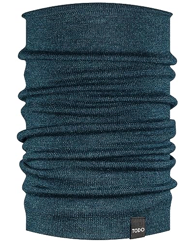Bufanda de merino transpirable para hombres y mujeres activos en invierno