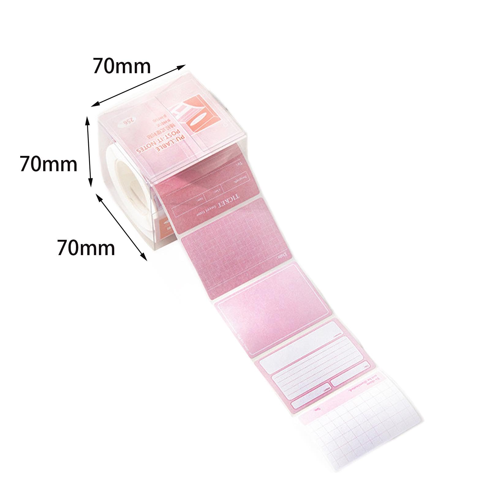 Amazon.co.jp: KRDPMV 2x 書き込みメモ、引き出し付箋、6.4cm X 4.5cm