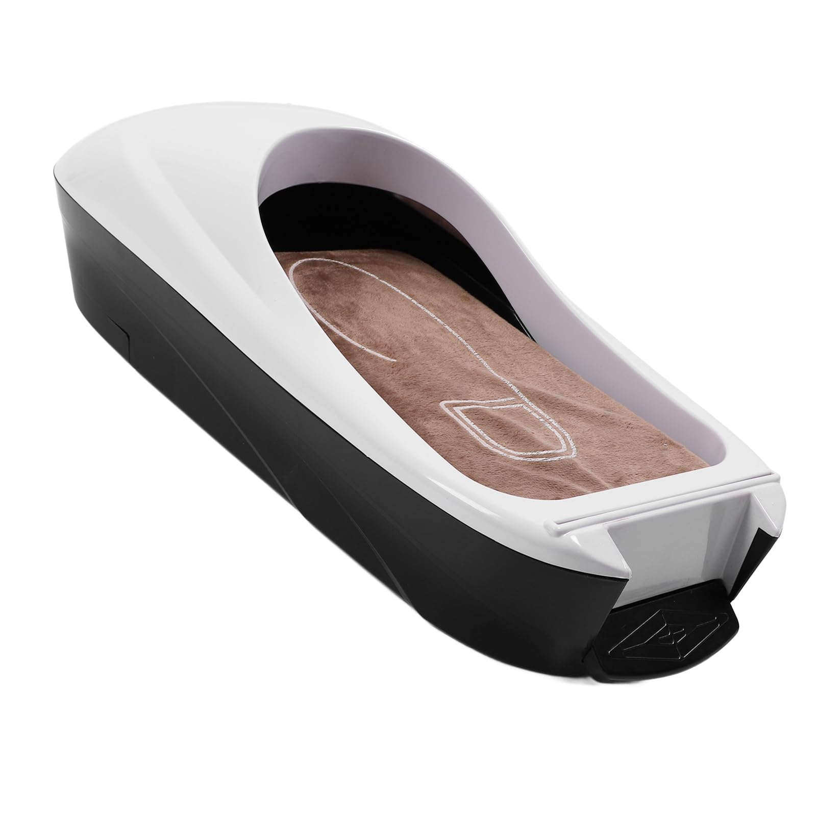 Dispenser Automatico Portatile per Copriscarpe Usa e Getta - Protezione Pavimento Ideale per Casa, Ufficio, Hotel - Confezione da 50 Pezzi