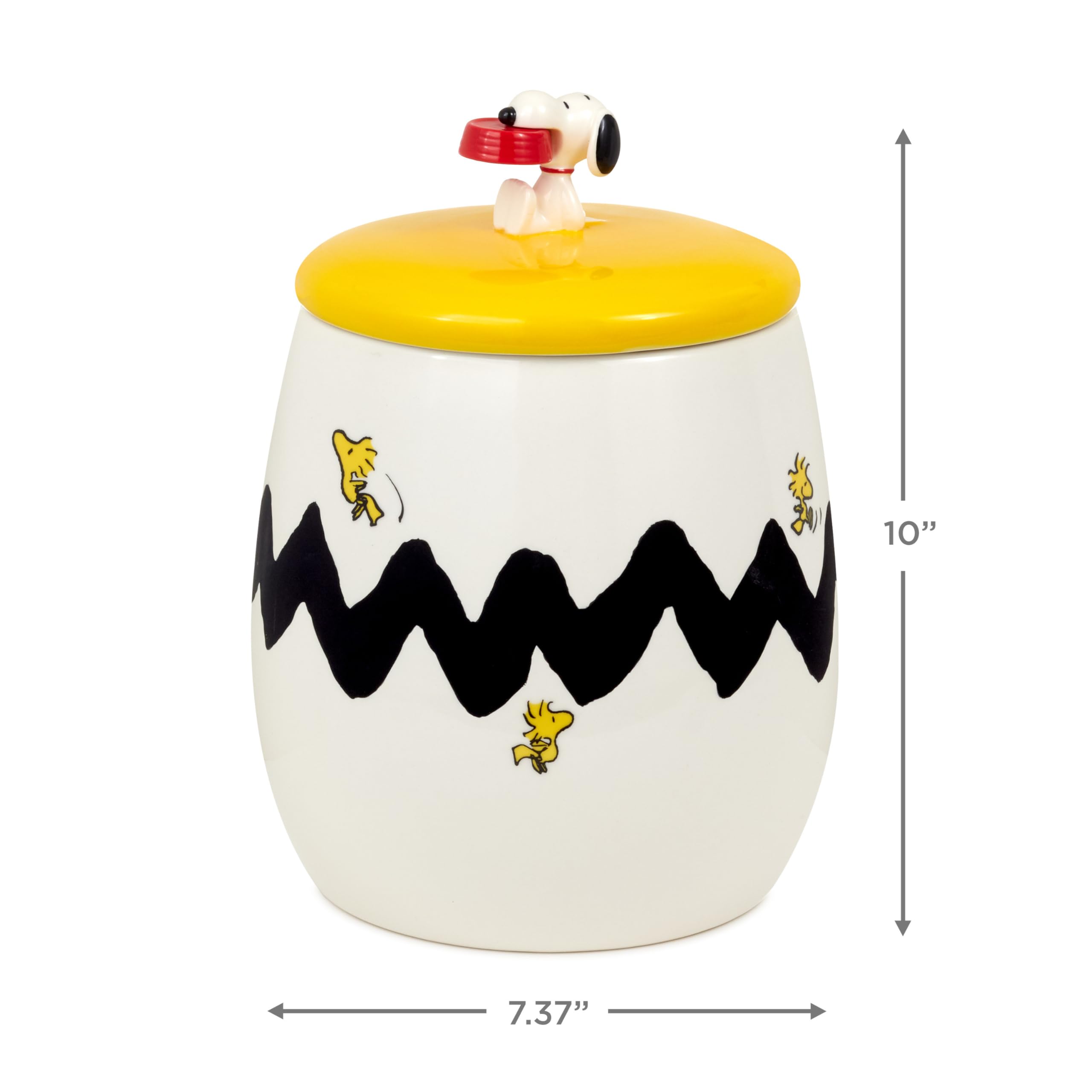 Amazon.com: Hallmark Peanuts Cookie Jar With Sound, 10