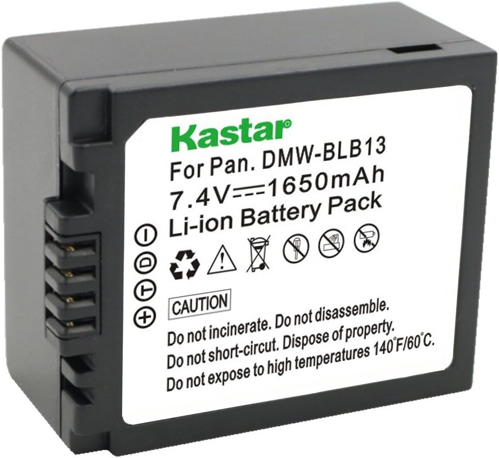 Panasonic Original DMWBLB13E LiIonenAkku Akku Accu Battery Pack Batterie Vorführware