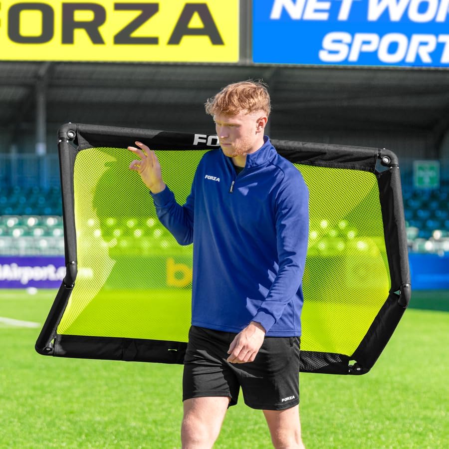 FORZA POD Goal Lite | Lightweight ALU40 Portable Soccer Goal – Assembles in Seconds – Perfect for Training, Matches & Backyard Play – Sizes: 4ft, 5ft & 6ft