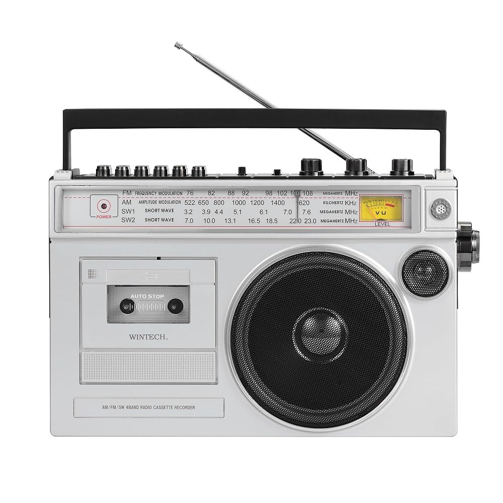 Amazon.co.jp: WINTECH 【Bluetooth搭載レトロラジカセ】SCT-MB300