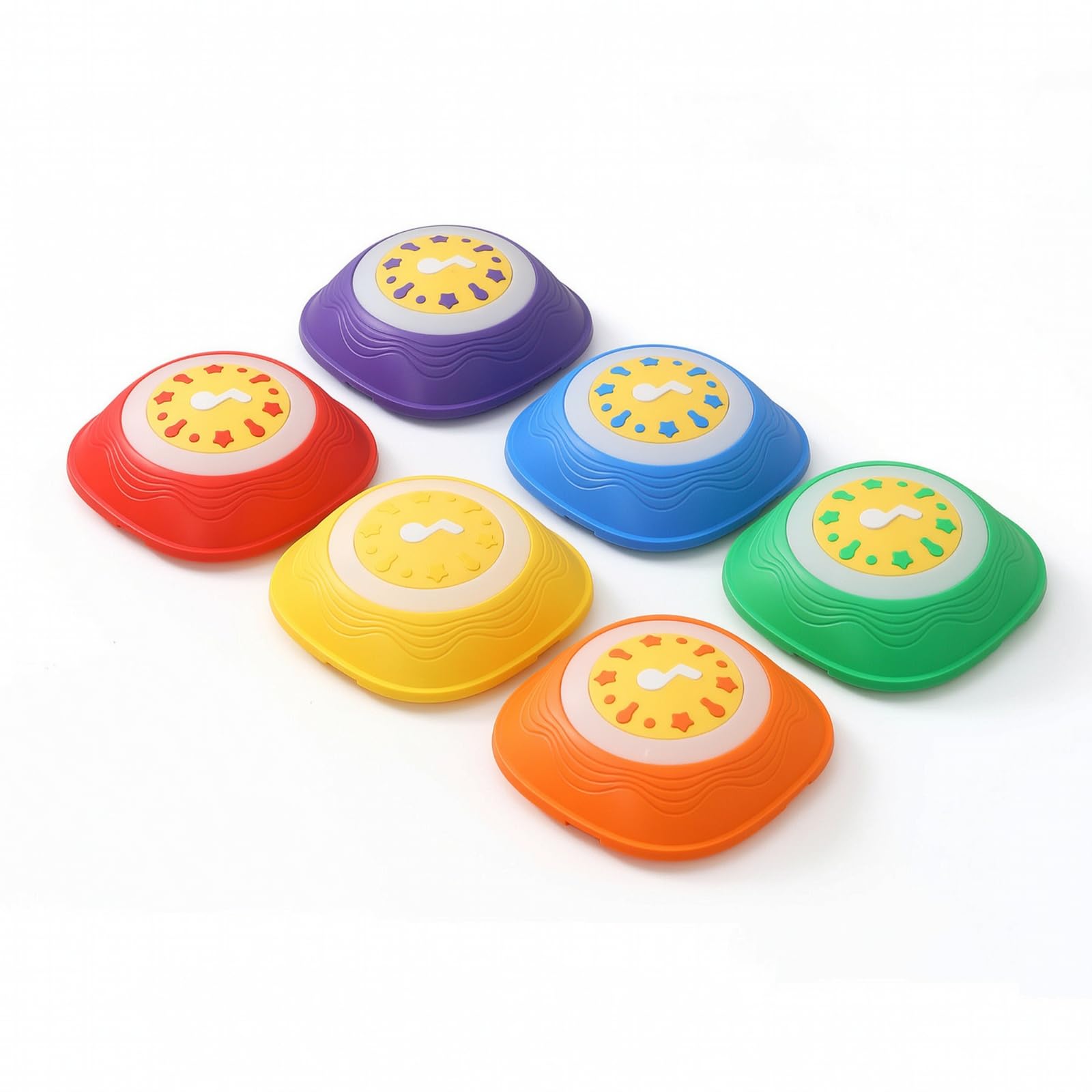 kowaku 6 Piezas Piedra Equilibrio con Luz y Sonido Interactivo Piedra Equilibrio Apilable Juego para, Casa, Colegio