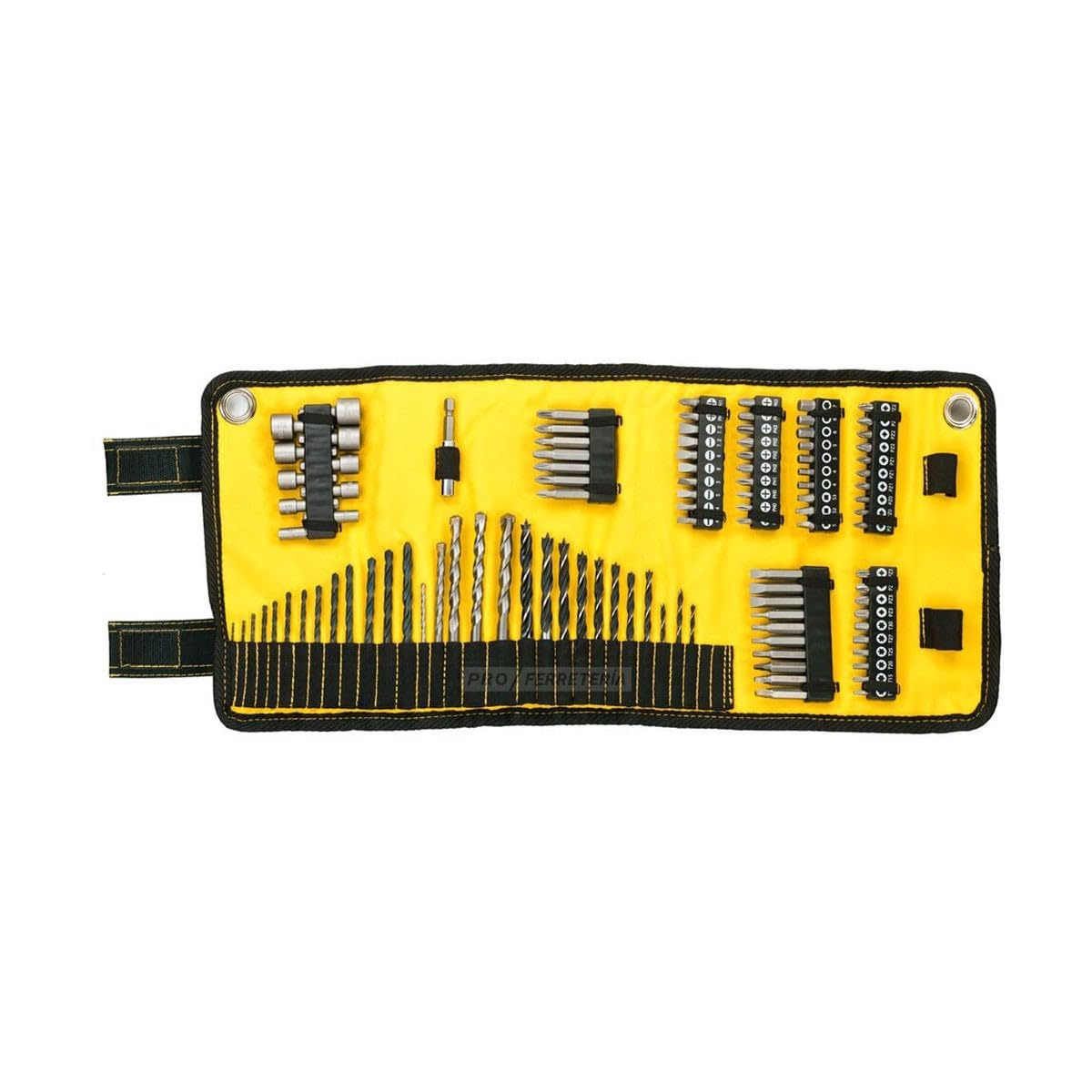 Dewalt Yellow/Black Dt7981-Qz - Juego De 98 Piezas Para Atornillar Enrollable