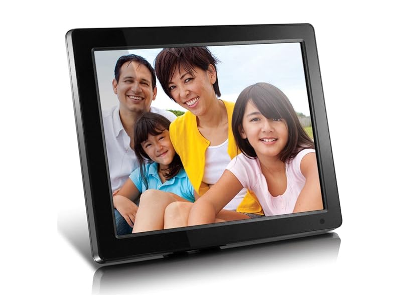 Aluratek (ADMPF512F) 12" HiRes Digital Photo Frame with 4GB BuiltIn