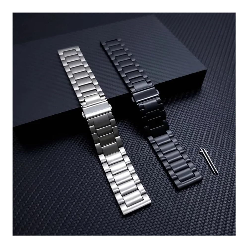 Cinturino in Metallo Titanio 22mm 20mm 18mm 16mm Cinturino per Orologio Cinturino Universale a sgancio rapido Cinturino di Ricambio per Orologio Intelligente Business
