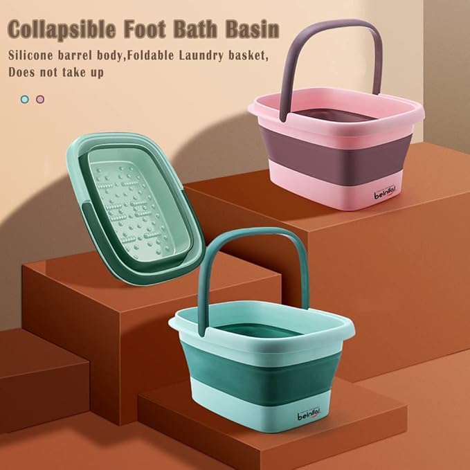 Bañera Plegable para Pies con Masaje y Acupresión miniatura 7