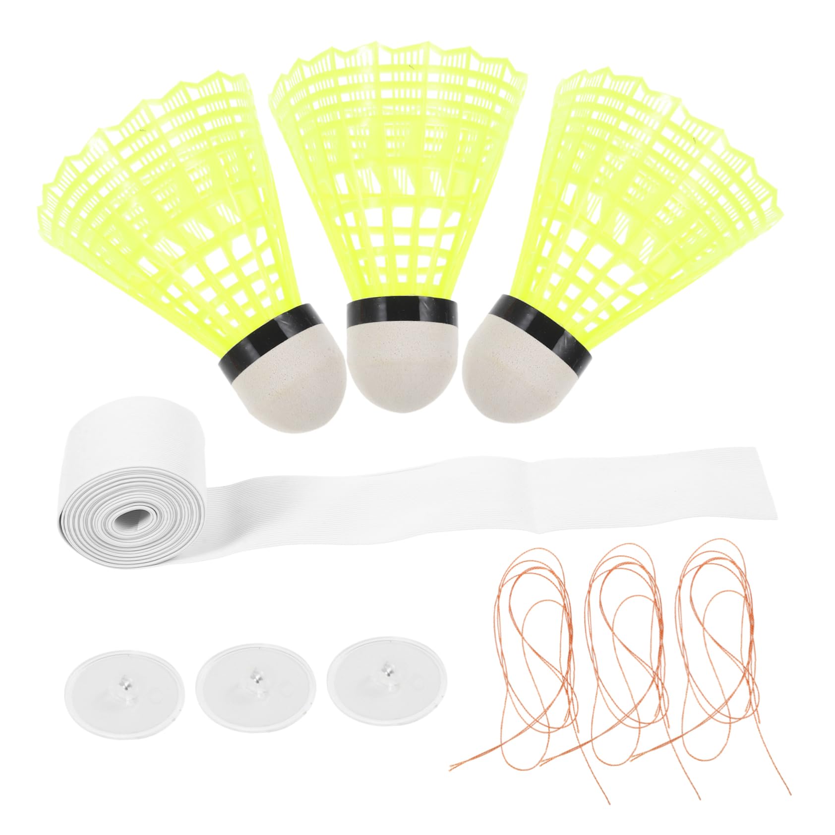 NAMOARLY Tennis Training Aid Badminton Trainer Set Rebounder for Eye-Hand Coordination for Families