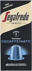 Cápsulas Segafredo Zanetti Descafeinado