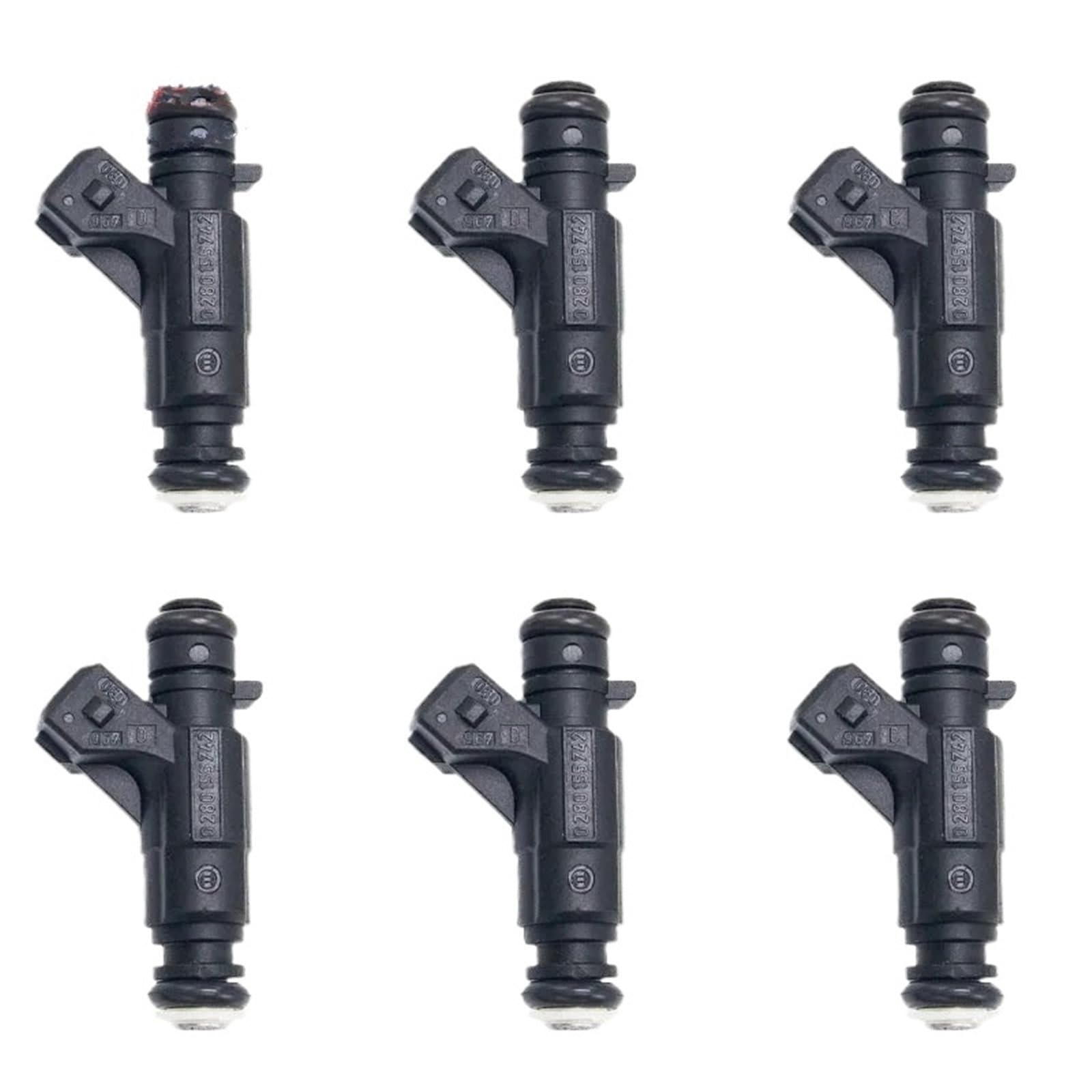 Weuncass One Color Injector Fit For Mercedes-Benz 1998-2007 W163 W202 W210 C280 E320 2.8L 3.2L V6 M112 Fuel Injectors Fuel Petrol Injector Nozzle