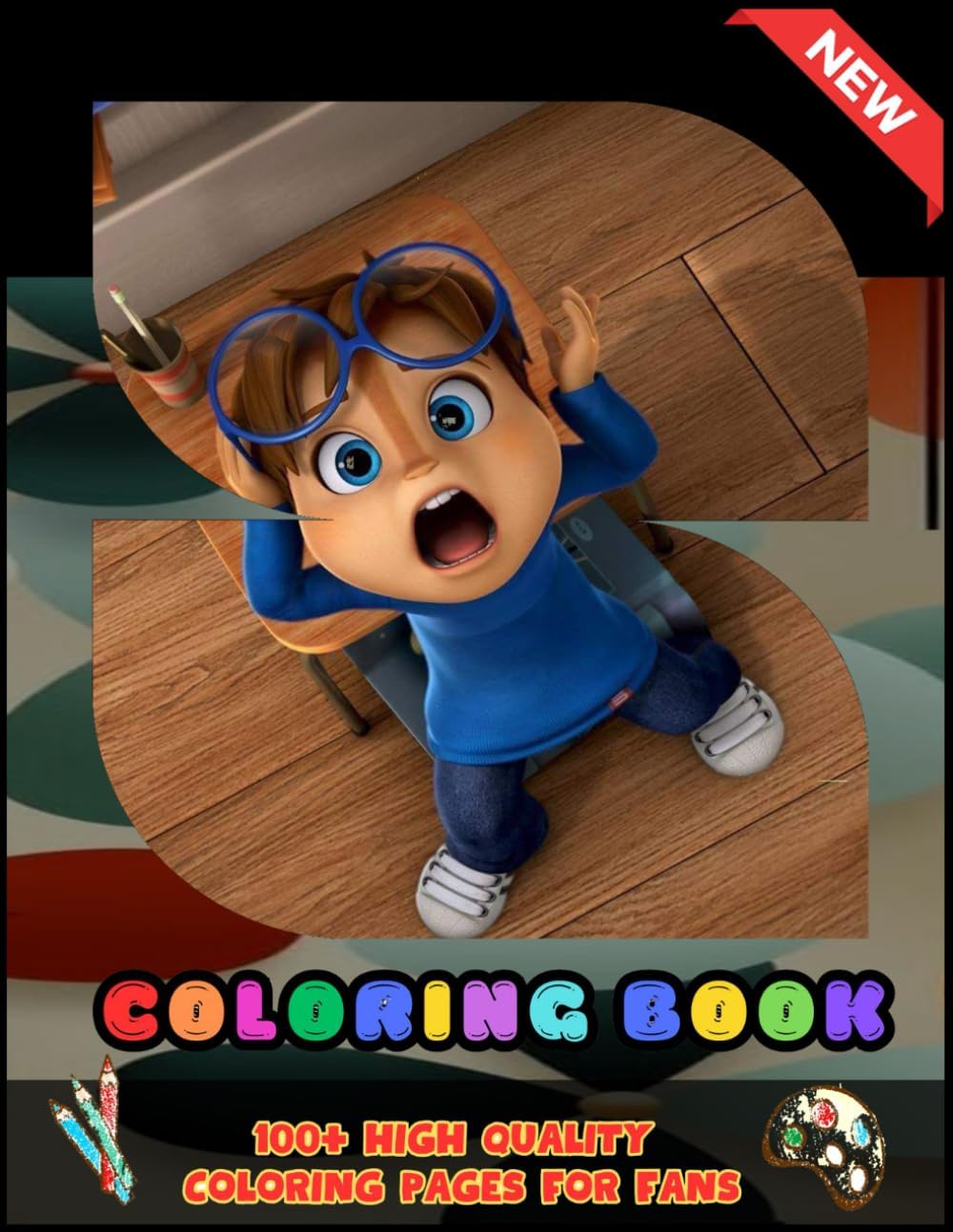 Alvin And The Chipmunks Coloring Book: Amazing Coloring Book With 50 High-Quality Images For Fans.