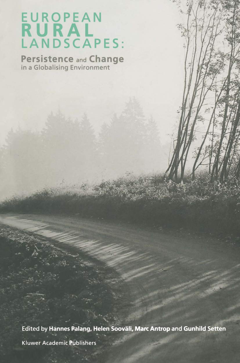 Livre European Rural Landscapes mutation des campagnes et géographie globale