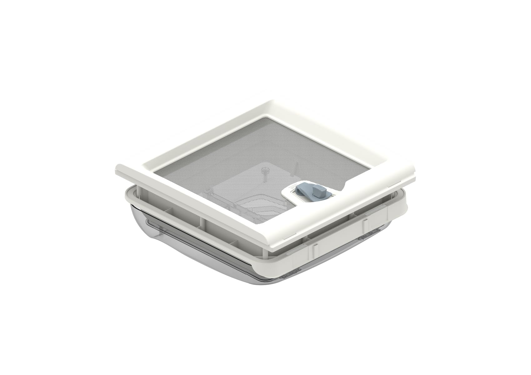 Fiamma Vent 28 x 28 cm transparente | Chrystal | Dachhaube Dachluke | 28F (1x Vent 28)