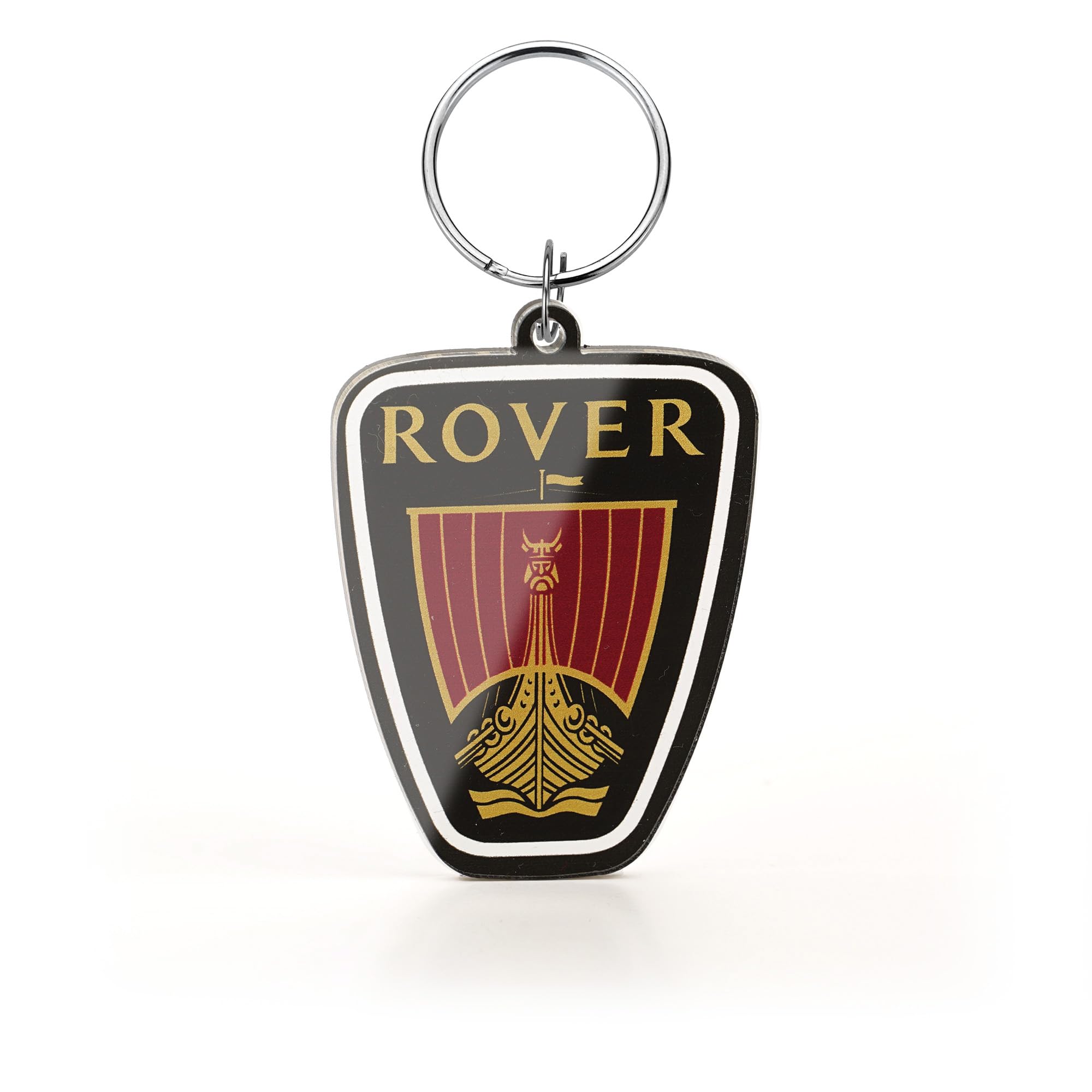 Rover Badge Keyring Classic British 1990s Car Keychain OFFICIAL LICENCED PRODUCT (Plain Packaging)