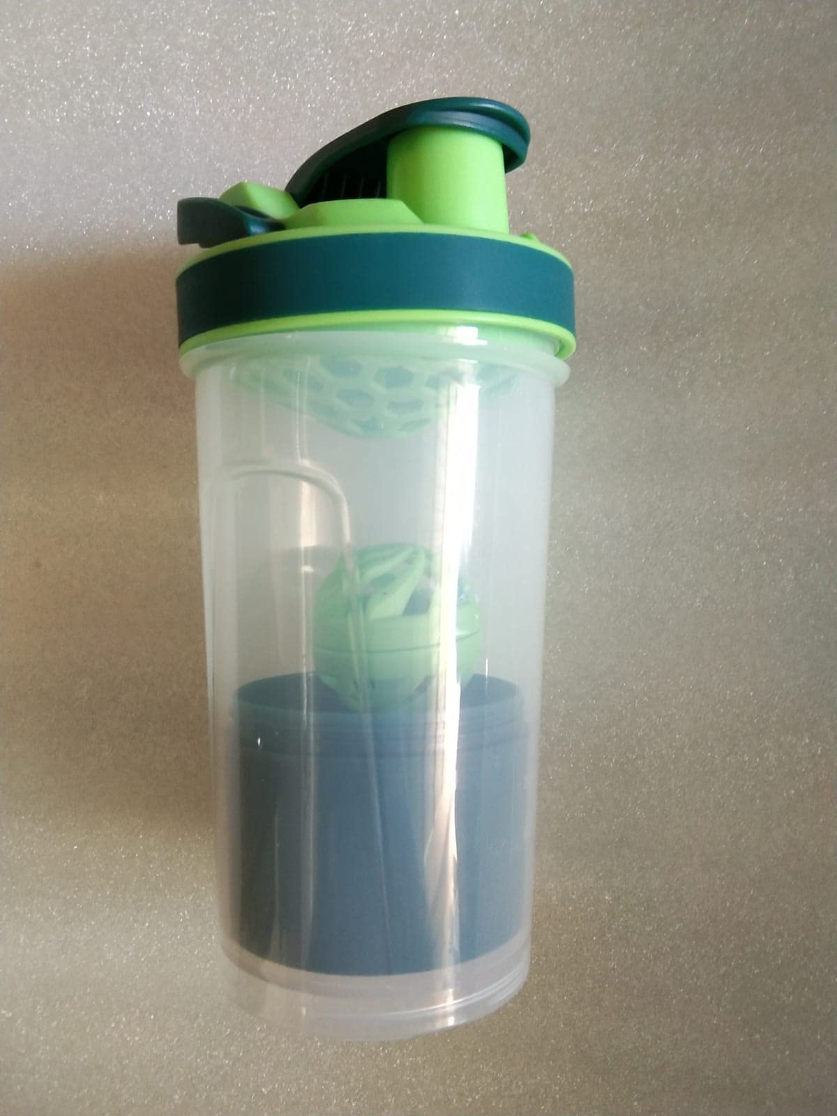 Spanker 24 Oz Leak Proof Mixer Cup with Blending Ball - Mixing Bottles for Protein Shakes,(Dark Green) SSTP