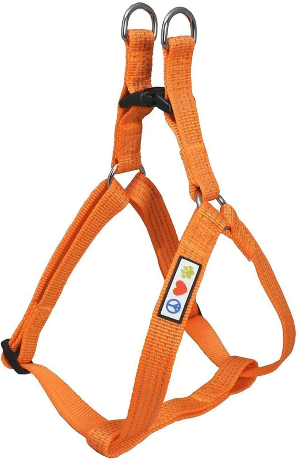 Pawtitas Reflective Step in Dog Harness or Reflective Vest Harness, Comfort Control