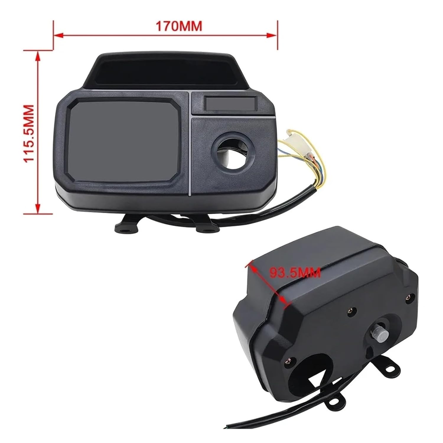 Motorcycle Speedometer Tachometer Speedometer with RPM 100cc AX 100 Digital Motorcycle Meter Gauge for Su&zuki AX100 Millero DIGITALES