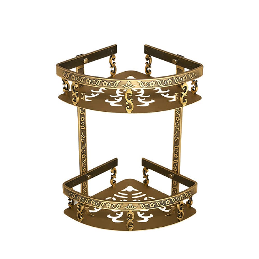 Porte-Serviettes en Laiton Antique pour Gagner de la Place en Salle de Bain
