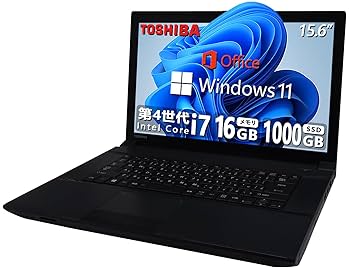 TOSHIBAノートパソコン core i7 Core i7 東芝 ノートパソコン Windows11 SSD オフィス付き
